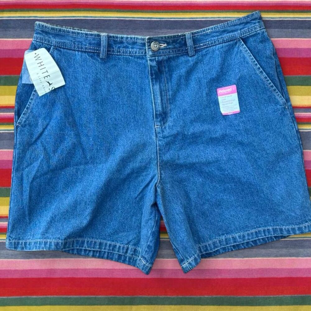 White-stag Women's Blue and Navy Shorts